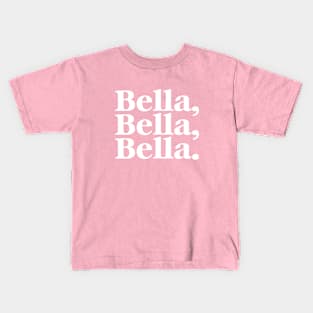 Bella - Beautiful woman Kids T-Shirt